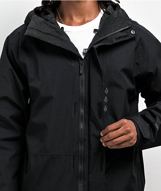 Volcom Dua Gore-Tex Black Snowboard Jacket | Zumiez
