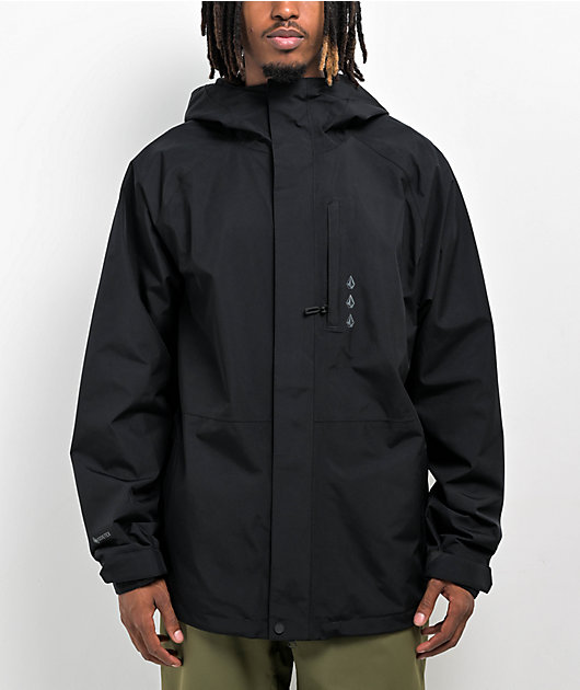 Volcom Dua Gore-Tex Black Snowboard Jacket | Zumiez