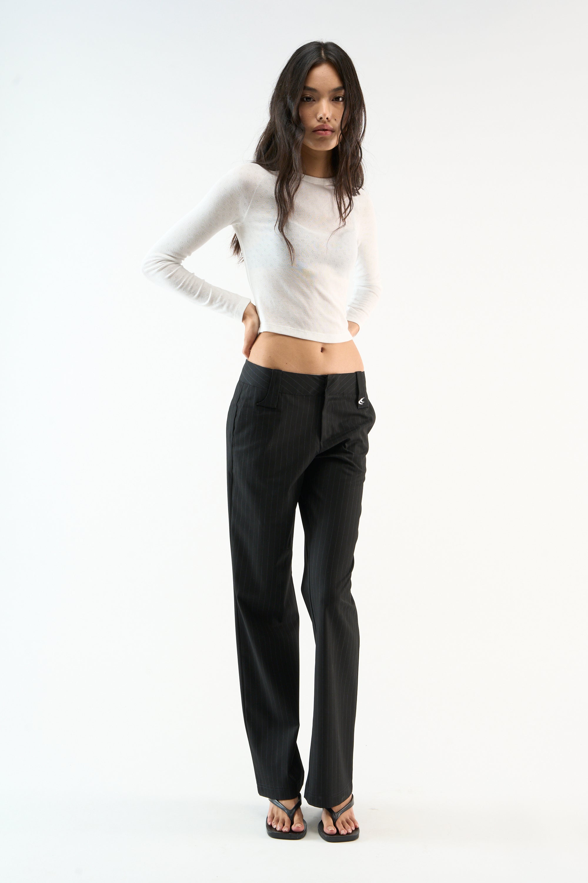 Tailoring Dark Striped Pants – Scuffers