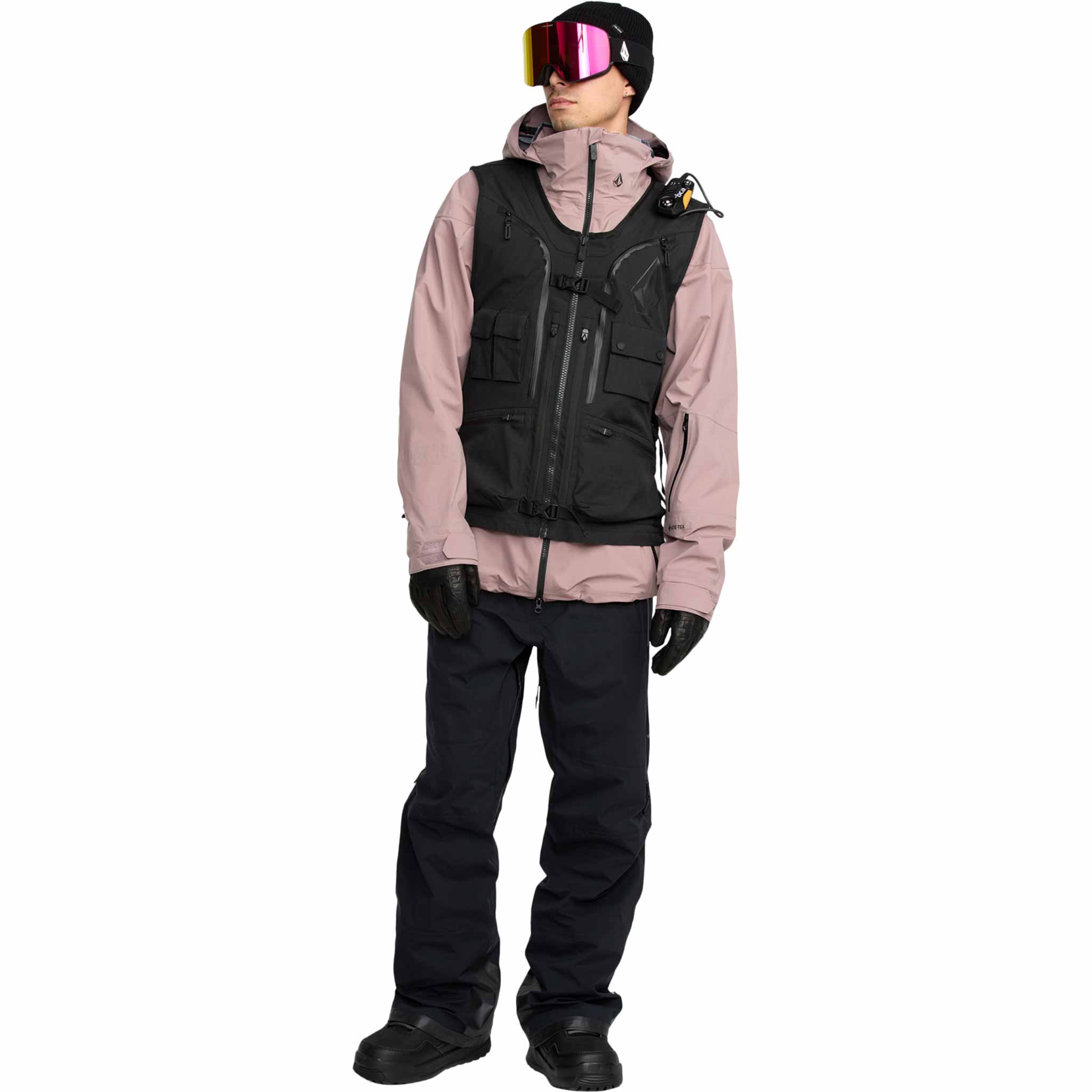 Volcom Iguchi Slack Vest Black 2026 – Sanction Skate And Snow