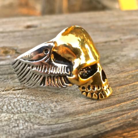 Skull Ring | The Speed Demon | Biker Jewelry | Sanity Jewelry