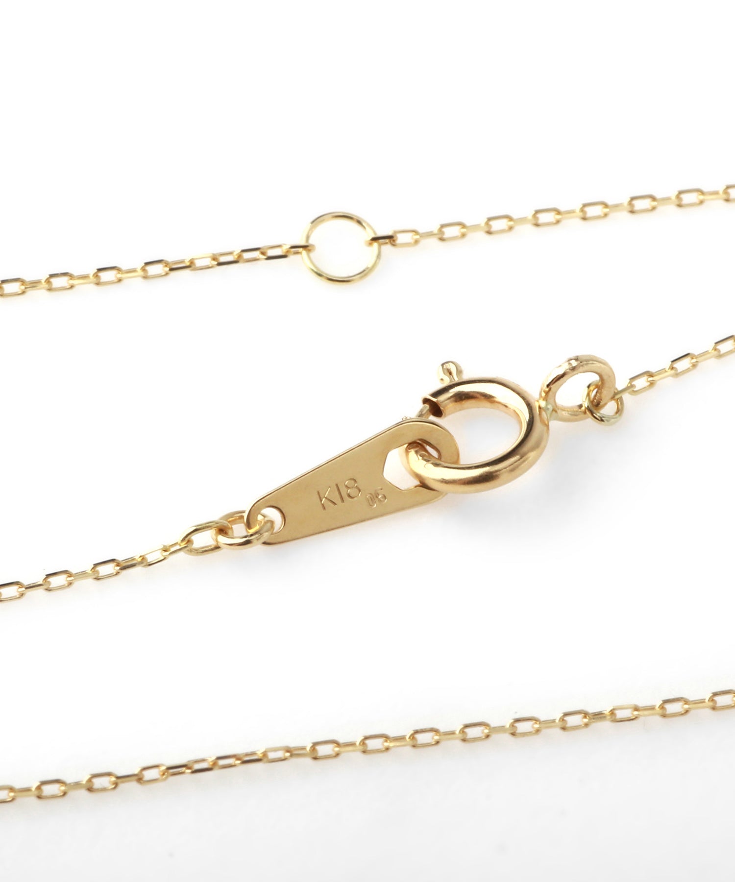 SIENA ROSE】一粒ダイヤモンドの18金ネックレス[0.05ct]｜SANPO ONLINE