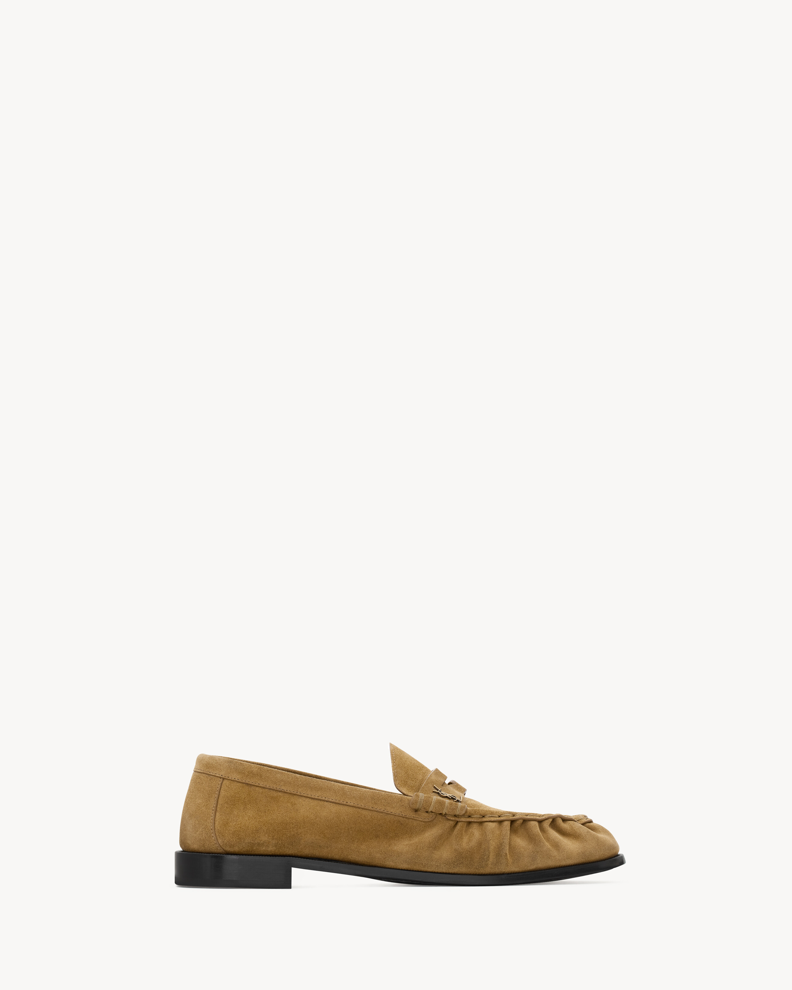 ル ローファー ソフト（スエード） ブラウン | Saint Laurent | YSL JA-JP