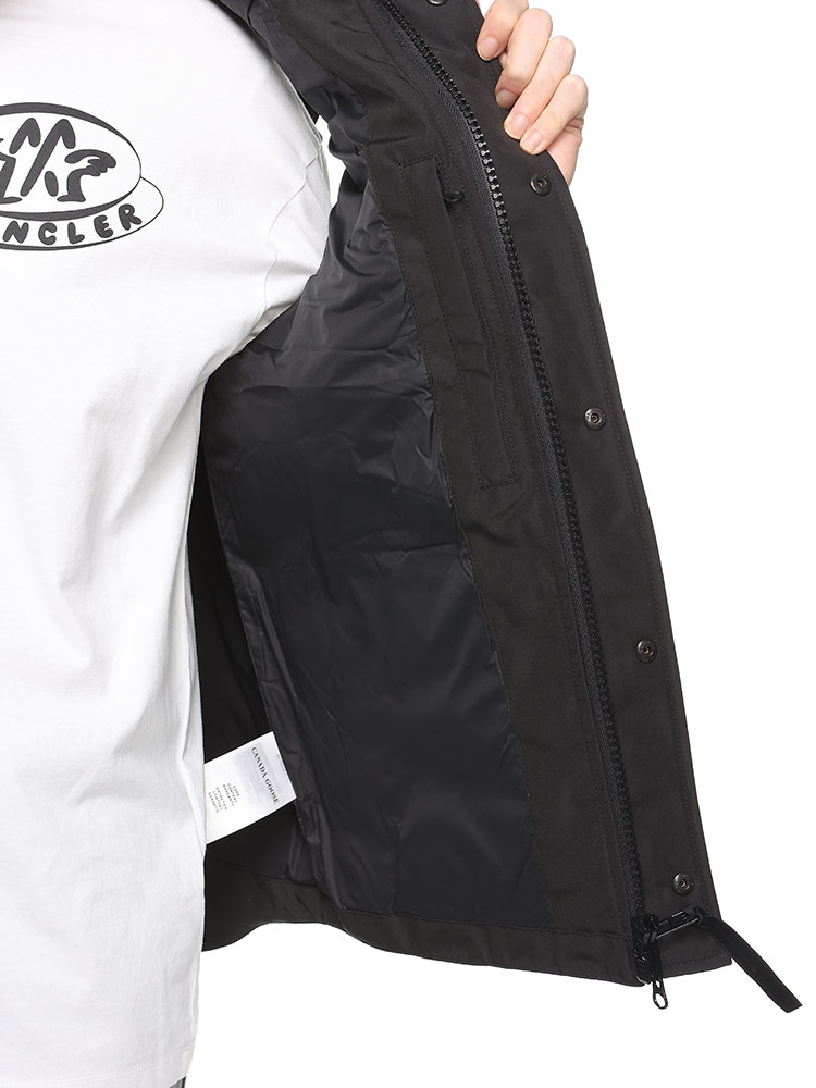 CANADA GOOSE (カナダグース) ロゴワッペン フルジップ ダウンベスト