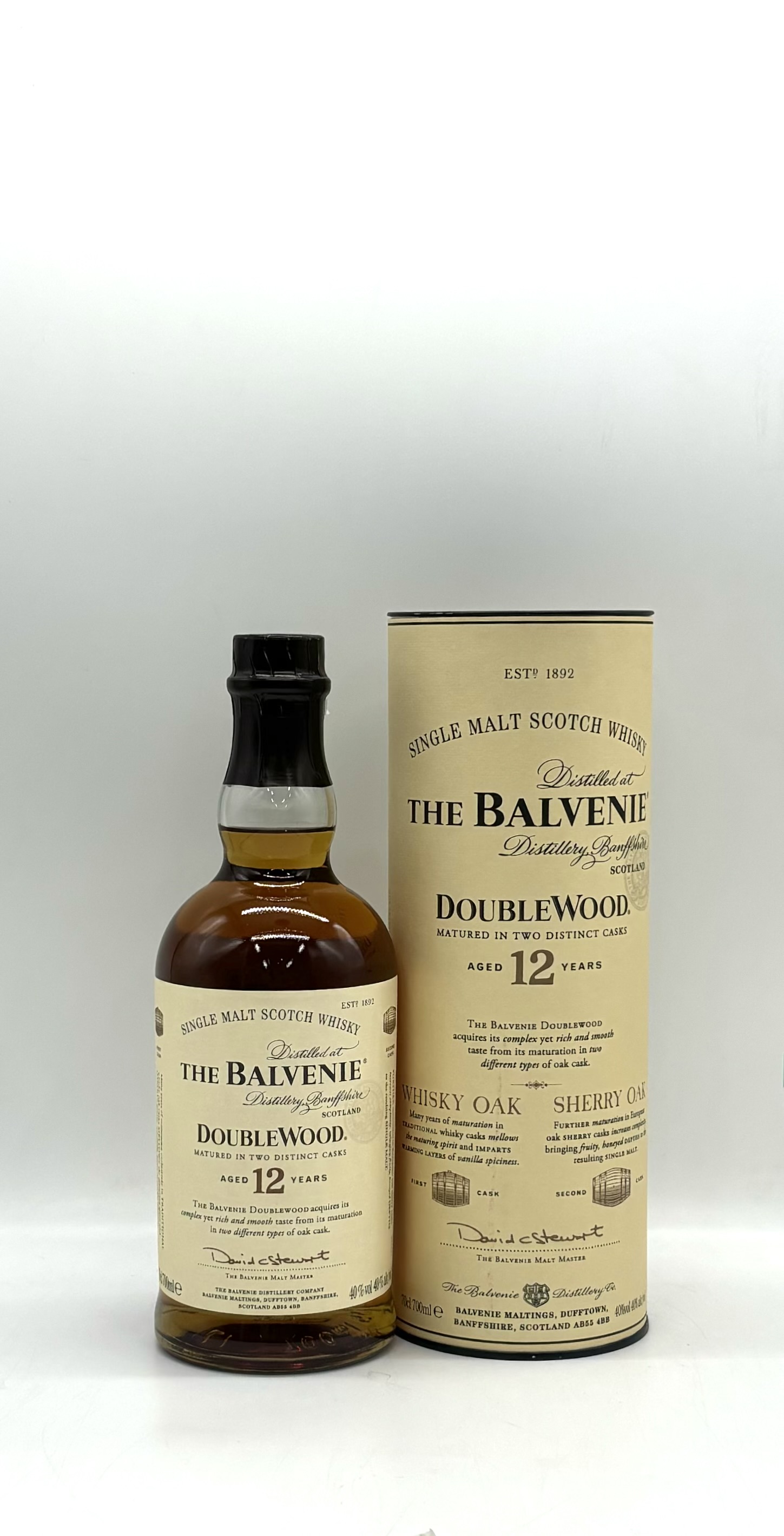 正規品]バルヴェニー 12年 ダブルウッド 40° 700ml | 酒のいろは
