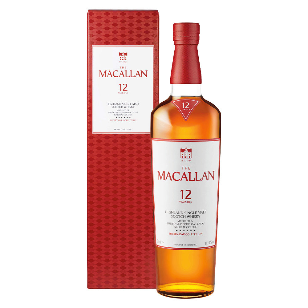 正規輸入品】 ザ マッカラン シェリーオーク 12年 40% 700ml 箱付