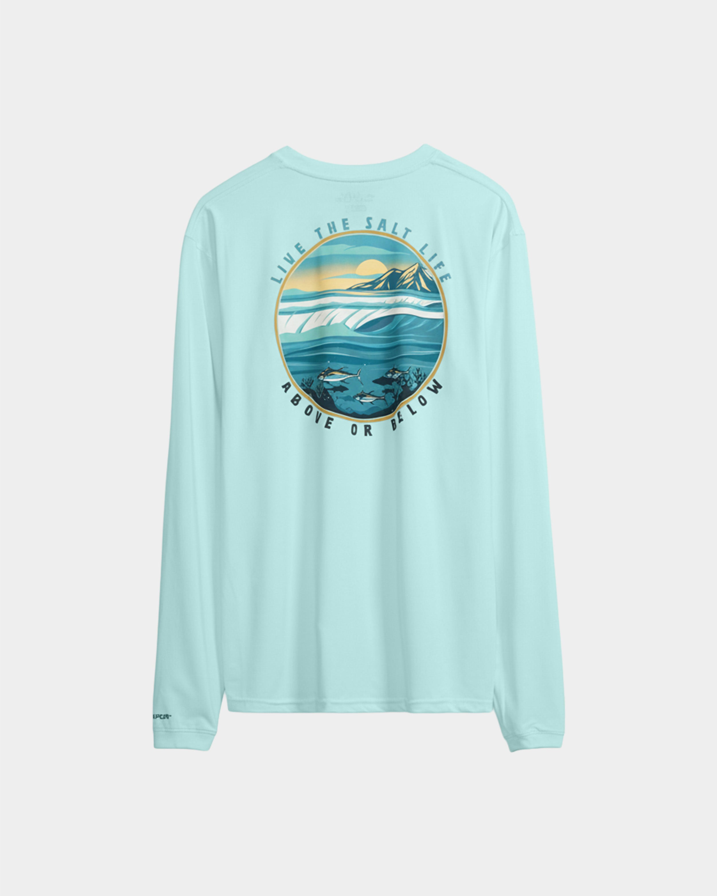 Men's Live Above Or Below SLX Performance Long Sleeve Shirt