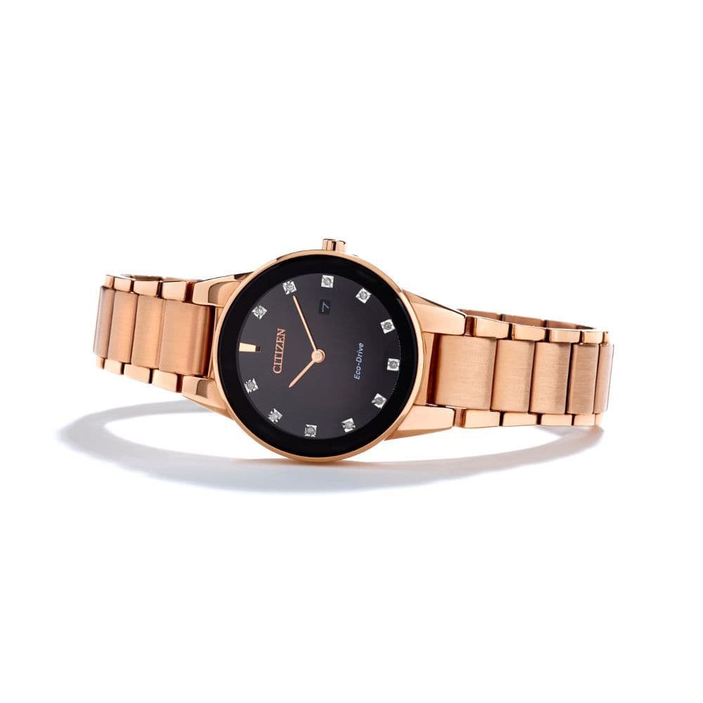 GA1058-59Q Citizen Ladies Watch Rose Gold Plated Stainless Steel