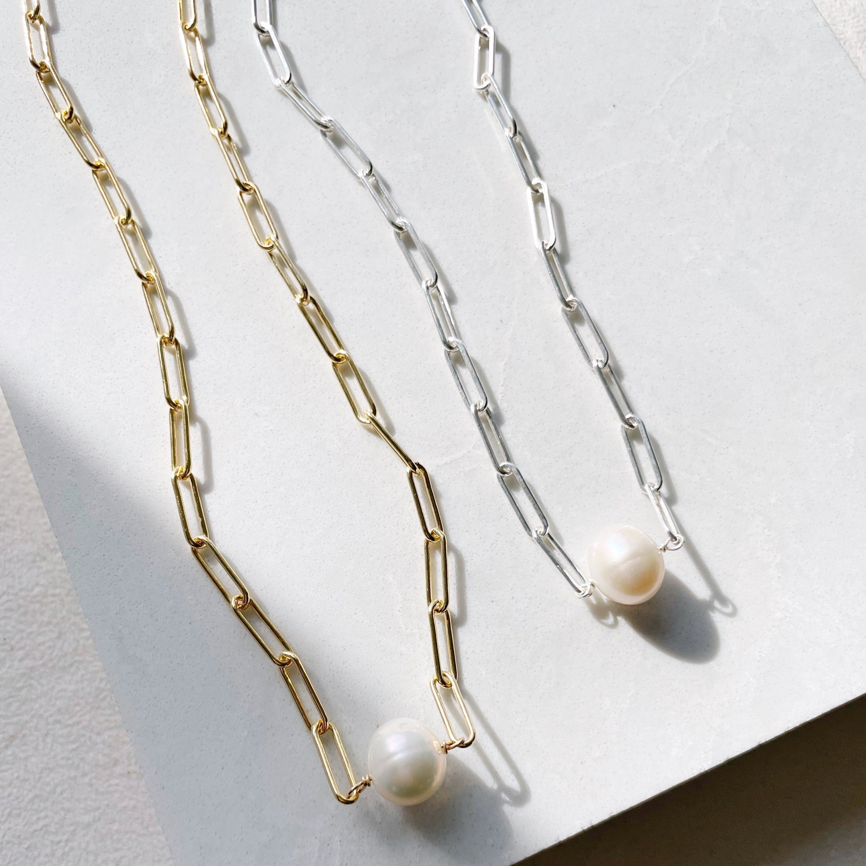 Large Station Pearl Necklace – Sarah Cornwell Jewelry