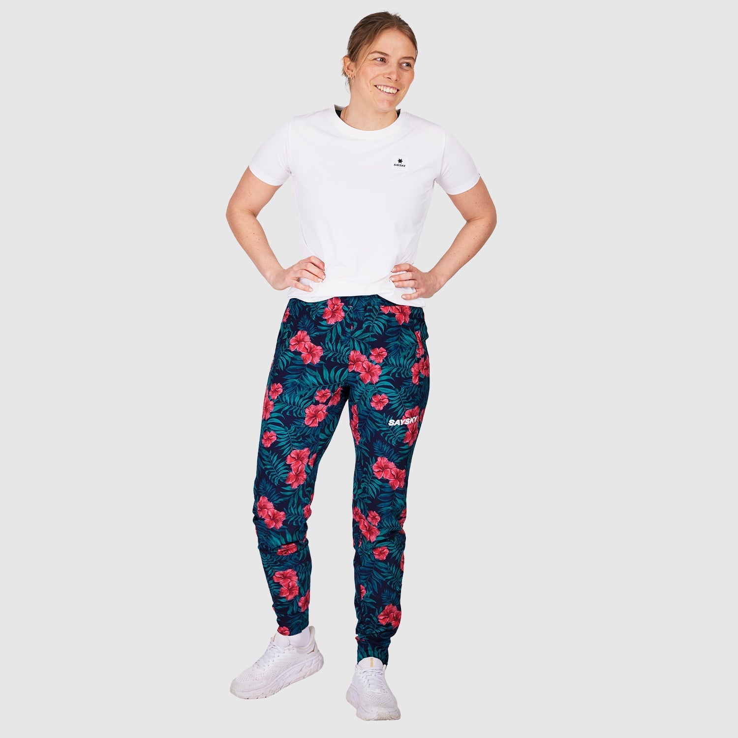 □ 公式 □ SAYSKY/セイスカイ ランニングパンツ JMRPA02c1005 Flower