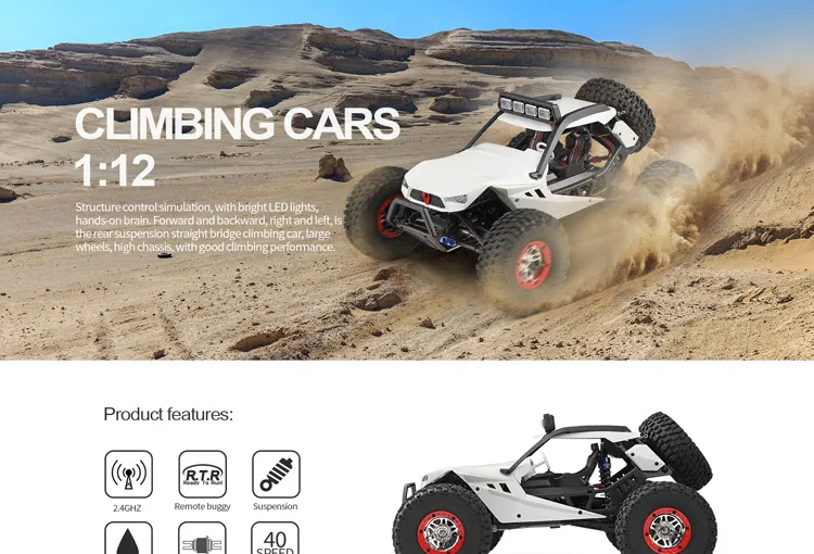 WLToys 12429 RC Car – Heavy Duty RC