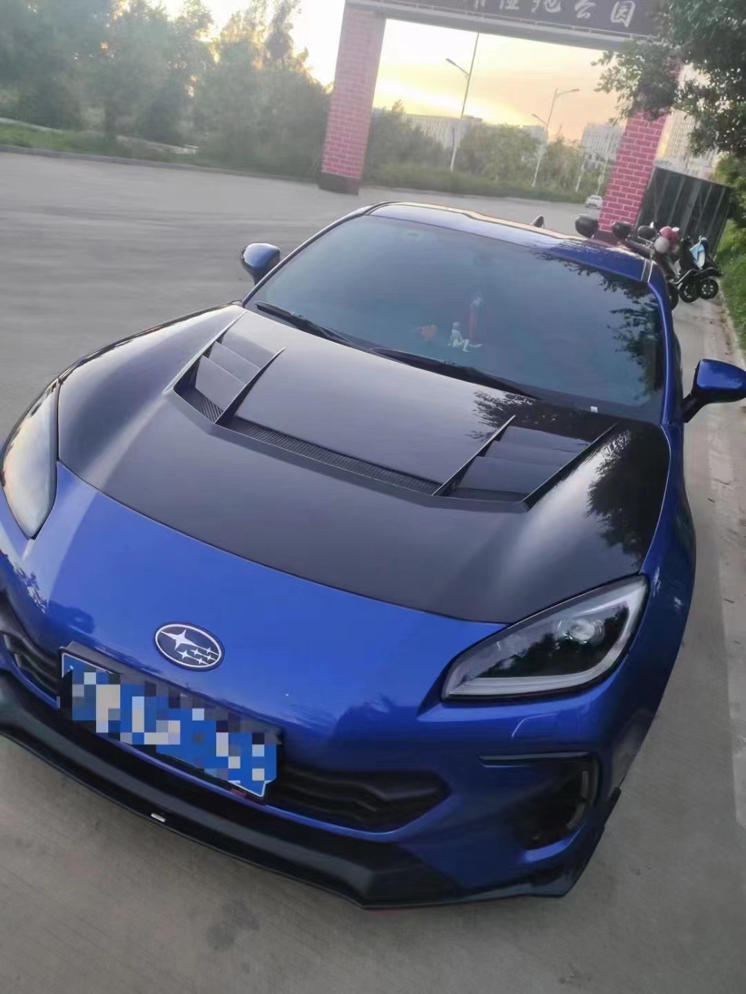 スバル BRZ ZD8 純正 ボンネット フード WRブルーパール K7X 2026年