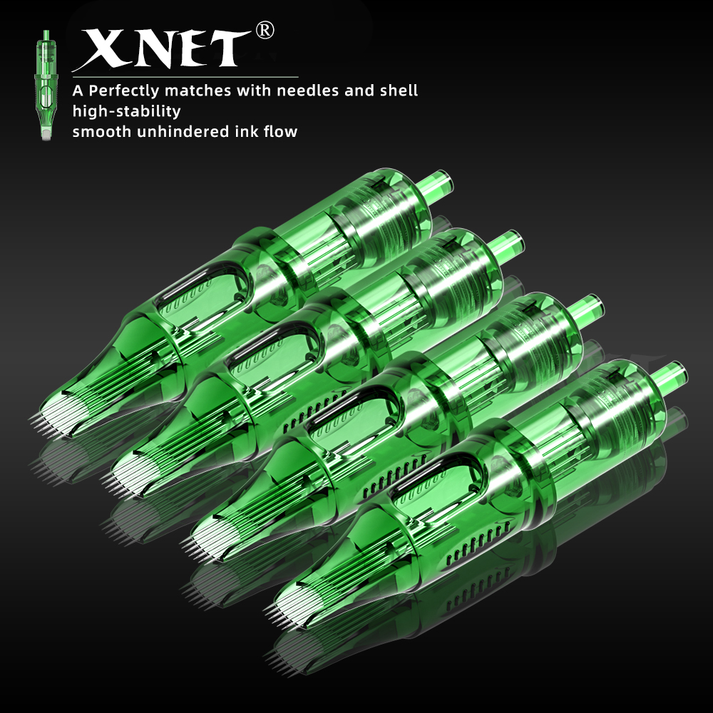 XNET Plus プロフェッショナルワイヤレスタトゥーマシンセット 20本針付き