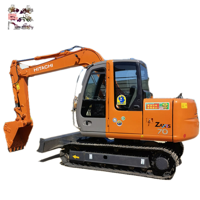 Japan Made Hitachi ZAXIS 70 Mini Tracked Digger 7 Ton - Affordable