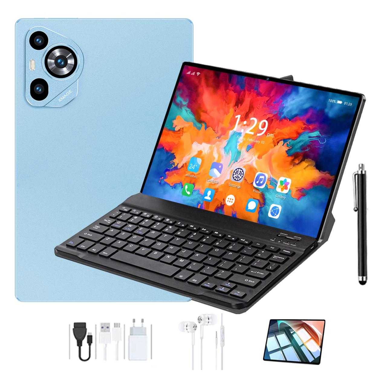 ジセンテック M70 Plus キーボードタブレット 10.1インチ オクタコア