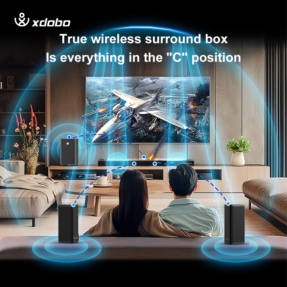 Xdobo 7.1.4 Db AtmosホームシアターシステムBluetoothワイヤレスTV