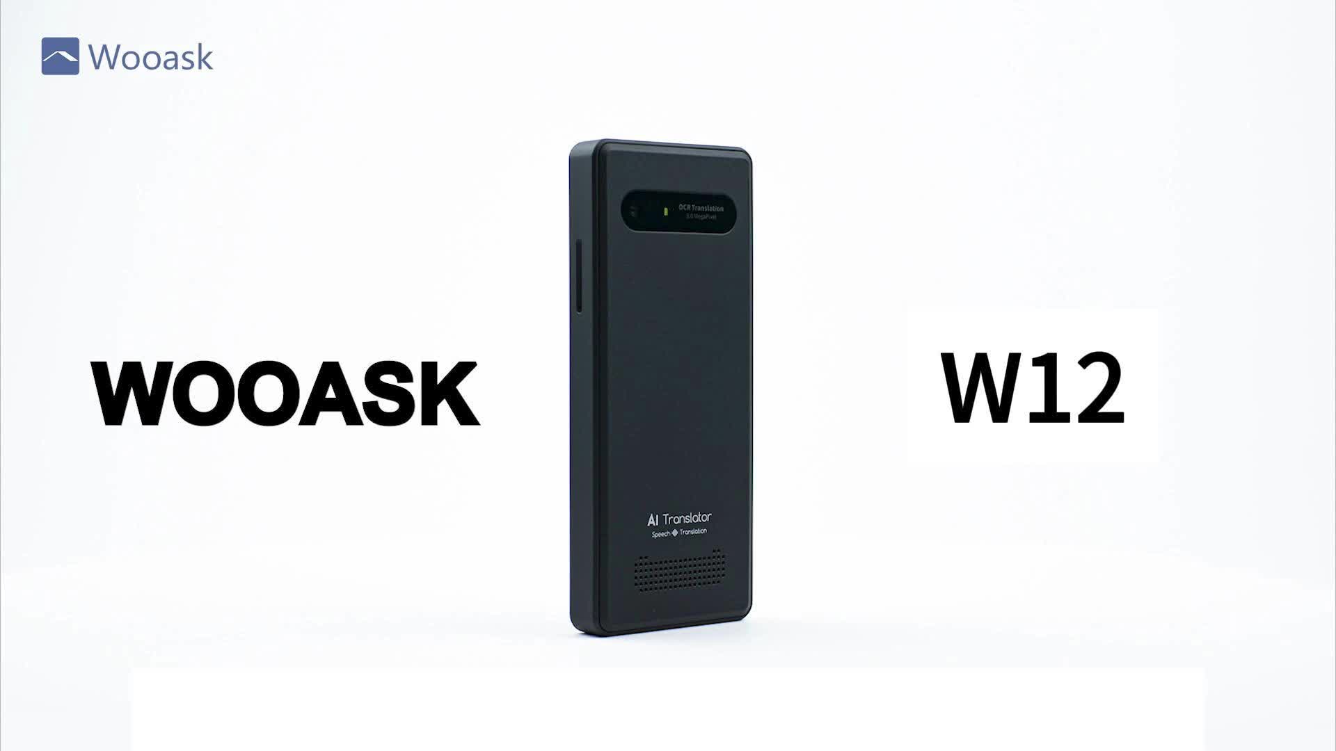 W12 AI Voice Translator - Accurate Offline & Online Translation