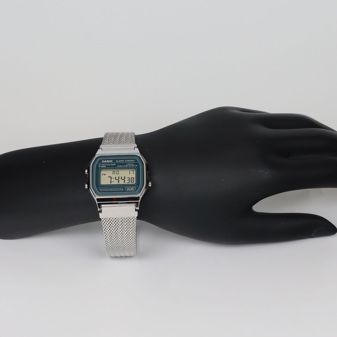 CASIO CLASSIC / A158WEM-3JF （ダークグリーン） - ファッション通販
