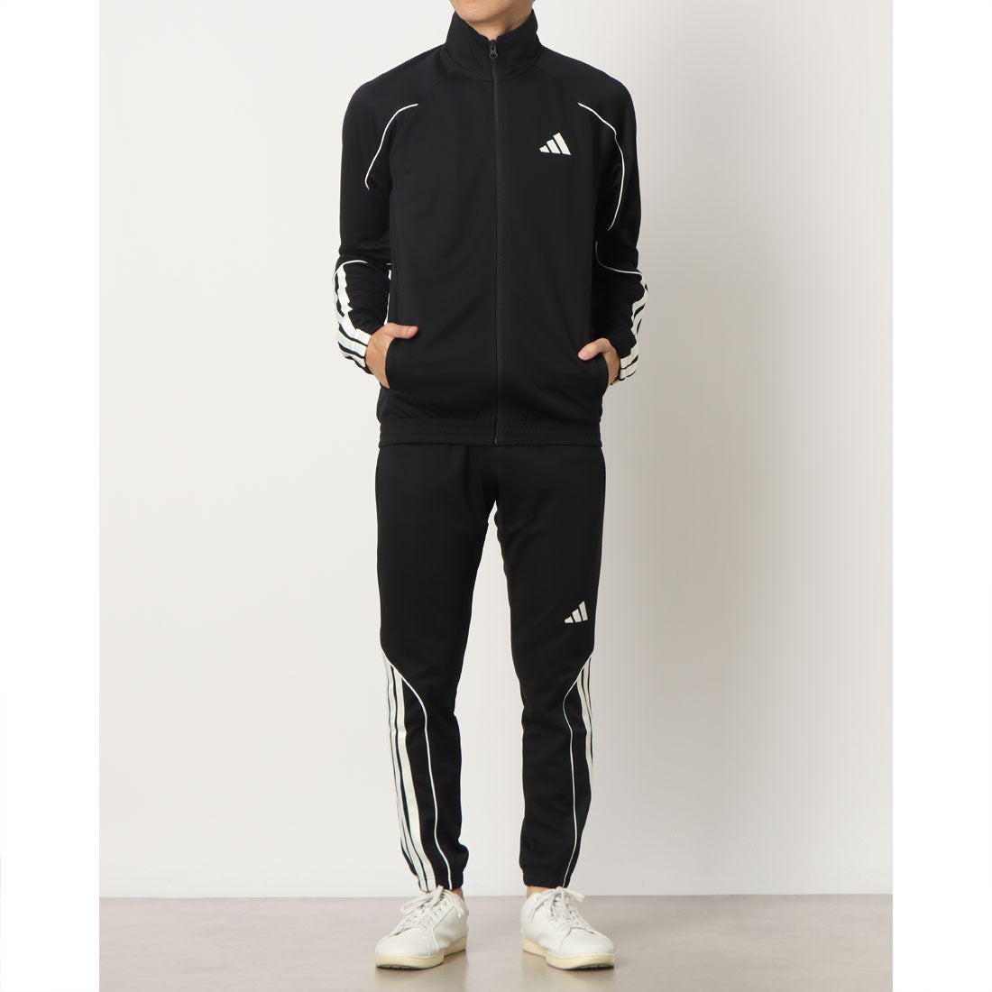 アディダス adidas メンズ ジャージ上下セット スリーストライプス