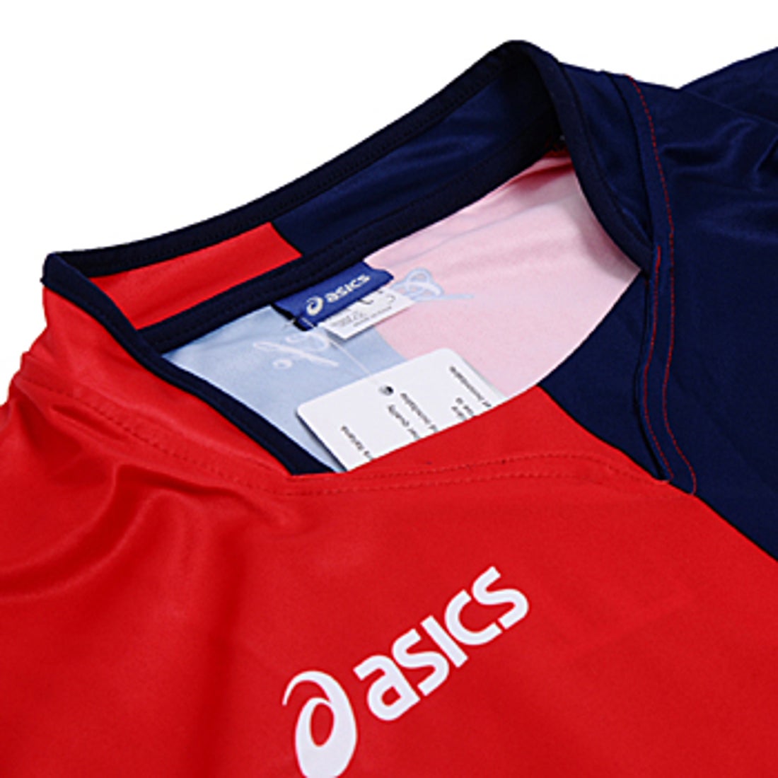ASICS ジェノア 08/09 ユニフォーム ホーム 半袖 RC2510.0000 レッド