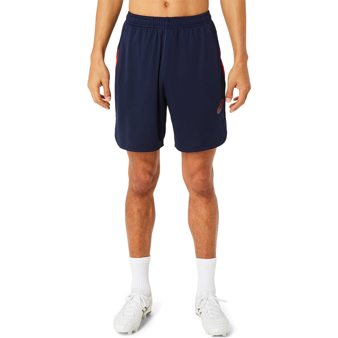 ASICS アシックス ハーフパンツ(ネイビー) 2101A290 405 トレーニング