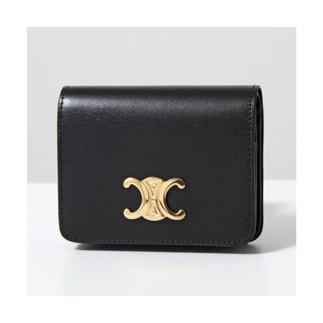 セリーヌ CELINE CELINE 二つ折り財布 TRIOMPHE 10K623DPV レザー