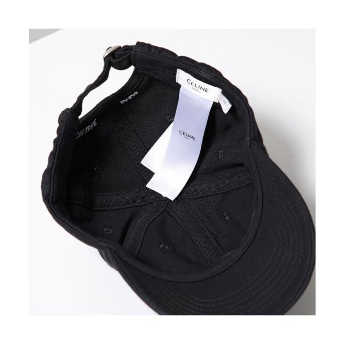 CELINE(セリーヌ) CELINE ブラック ベースボールキャップ キャップ