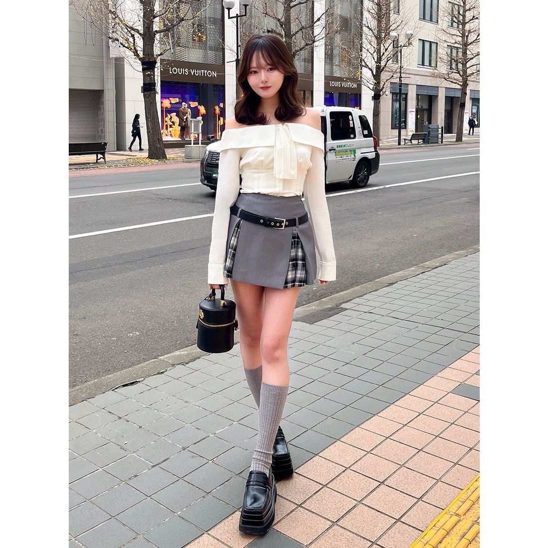 ダーリッチ Darich プラットフォームローファー （ブラック