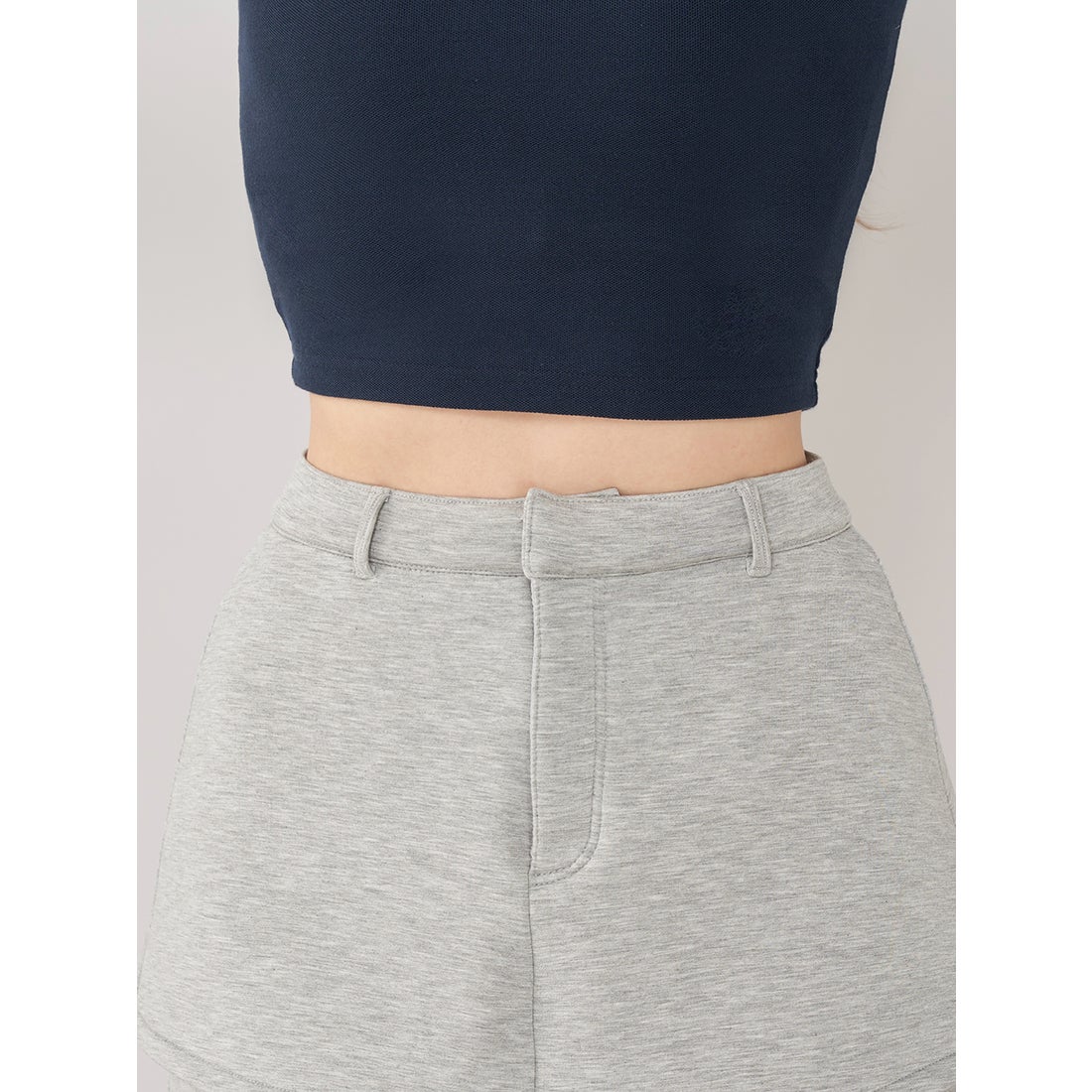 ダーリッチ Darich シルエットカットスカートライクショートパンツ