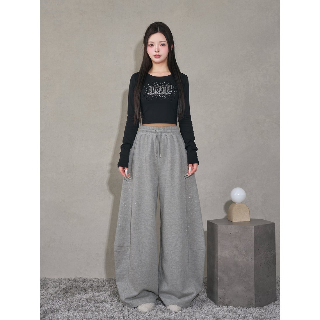 ダーリッチ Darich シャイニーDDロゴコンパクトロングTシャツ