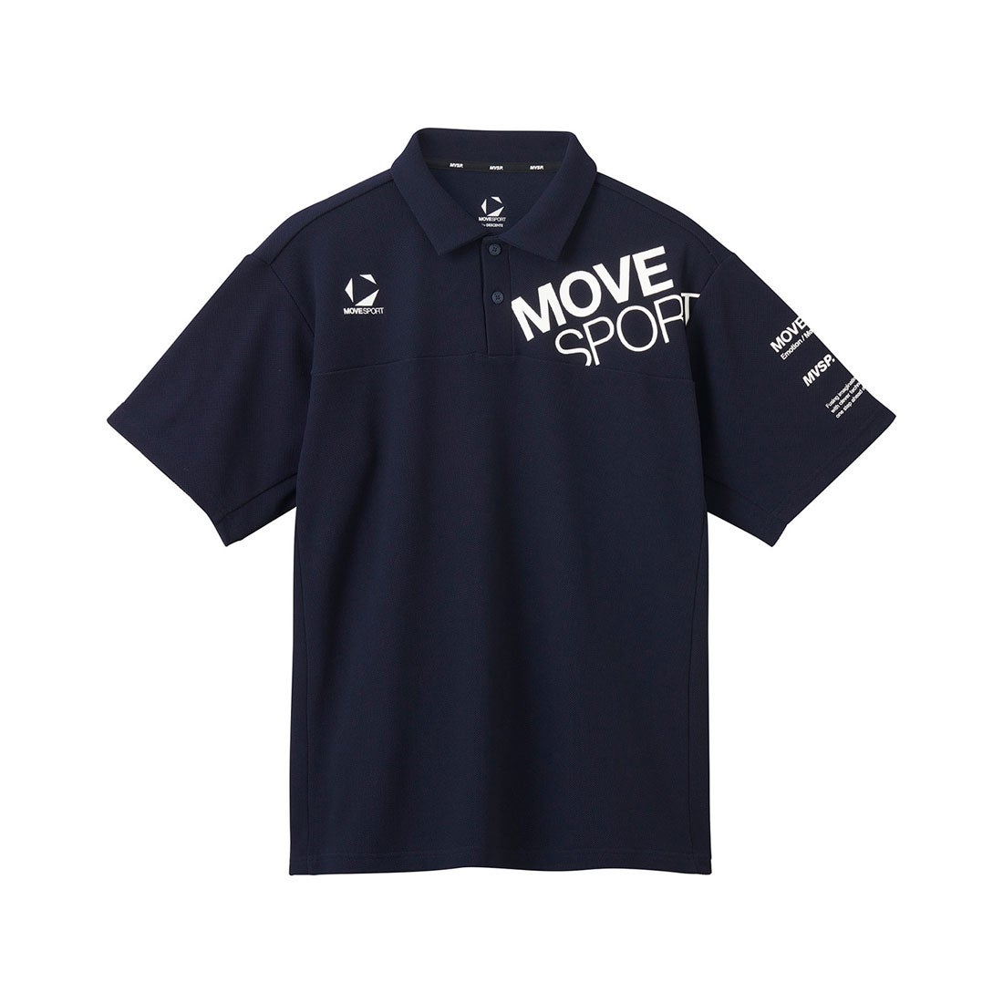 ムーブスポーツ MoveSport Sunscreen NIR 鬼鹿の子 ポロシャツ