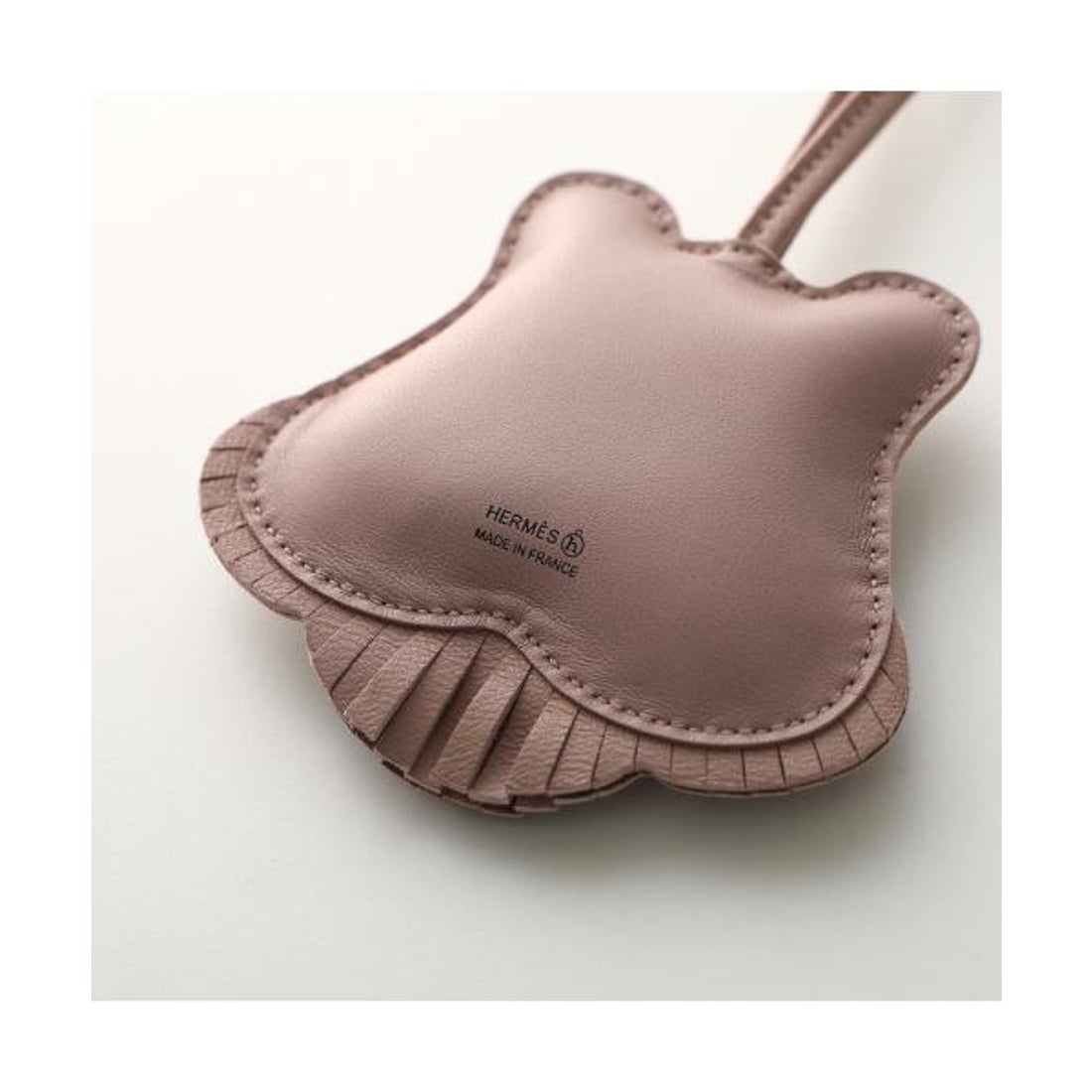 エルメス Hermes HERMES チャーム トラH プティ アッシュ PETIT H