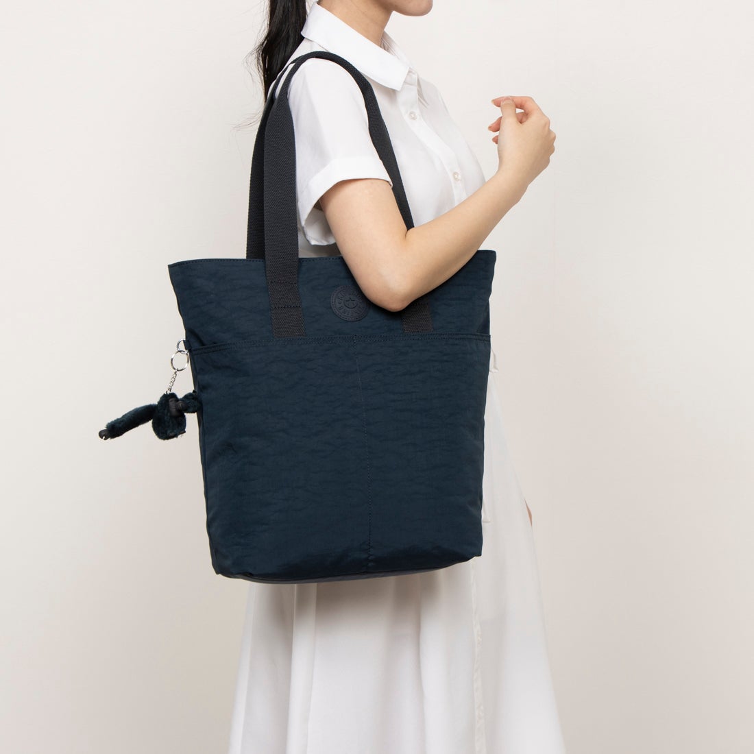 キプリング Kipling HANIFA トートバッグ （Relaxed Grey） -waja