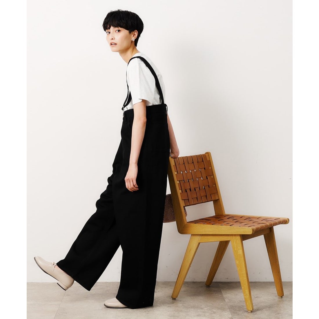 LEE×CLUEL×SLOBE 別注 デニムサロペット オーバーオール M SLOBE x Lee