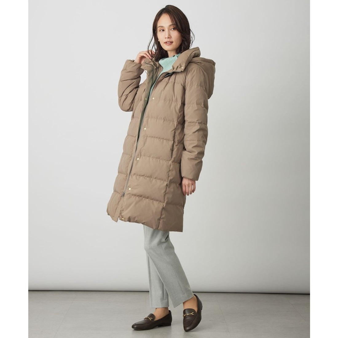 ジェイ プレス レディス J.PRESS LADIES 【洗える・2way】タフタダウン