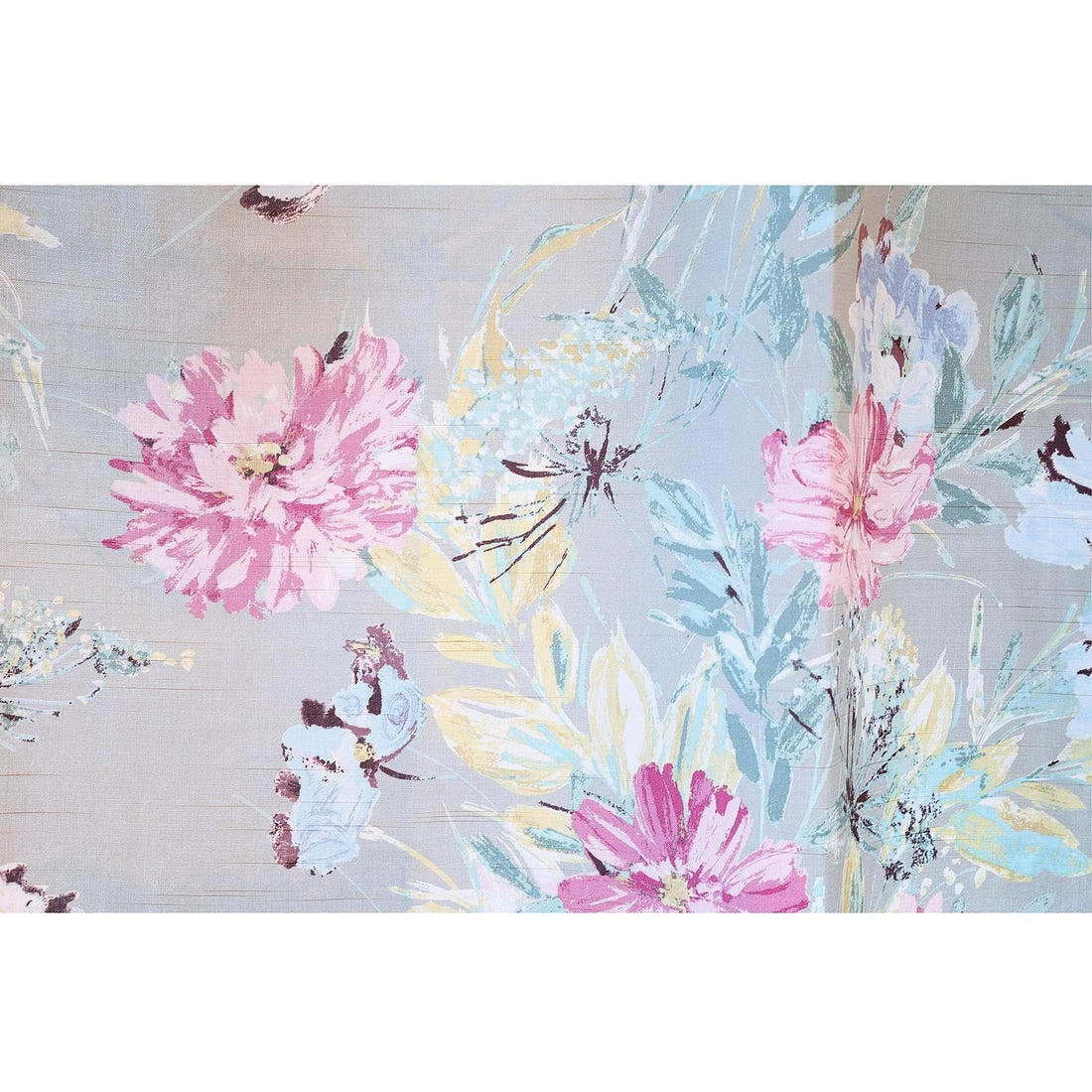 ローラ アシュレイ LAURA ASHLEY ◇フラワープリントカーテン 100