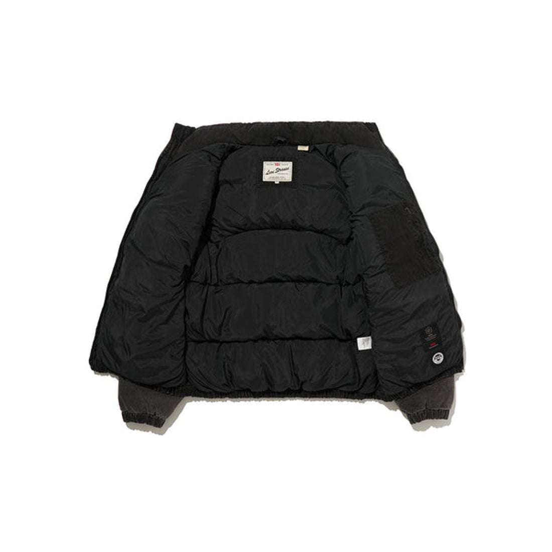 リーバイス LEVI'S スーパーデニムダウンジャケット ブラック ECLIPSE
