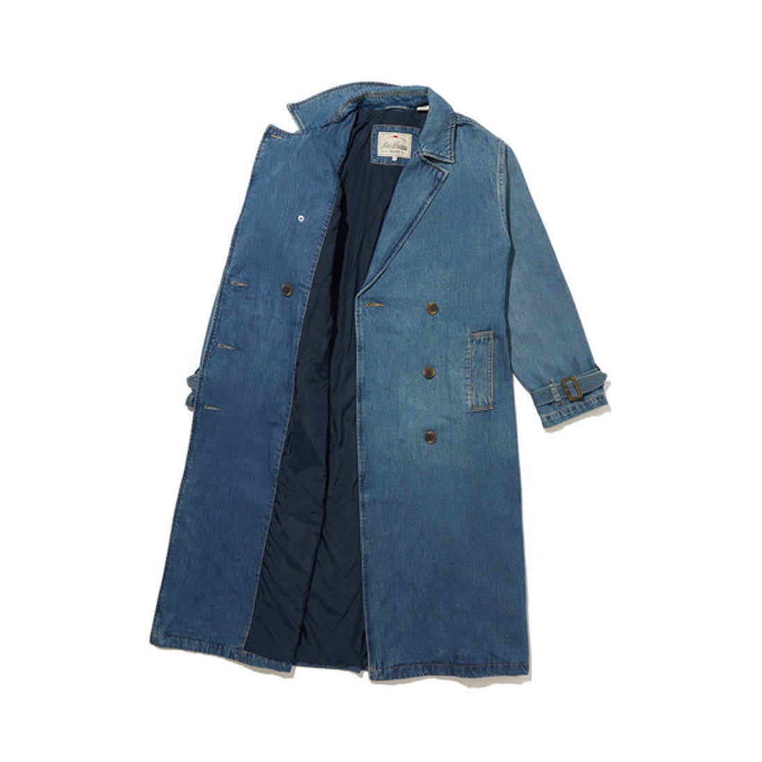 リーバイス LEVI'S ロングトレンチコート ダークインディゴ LET'S GET