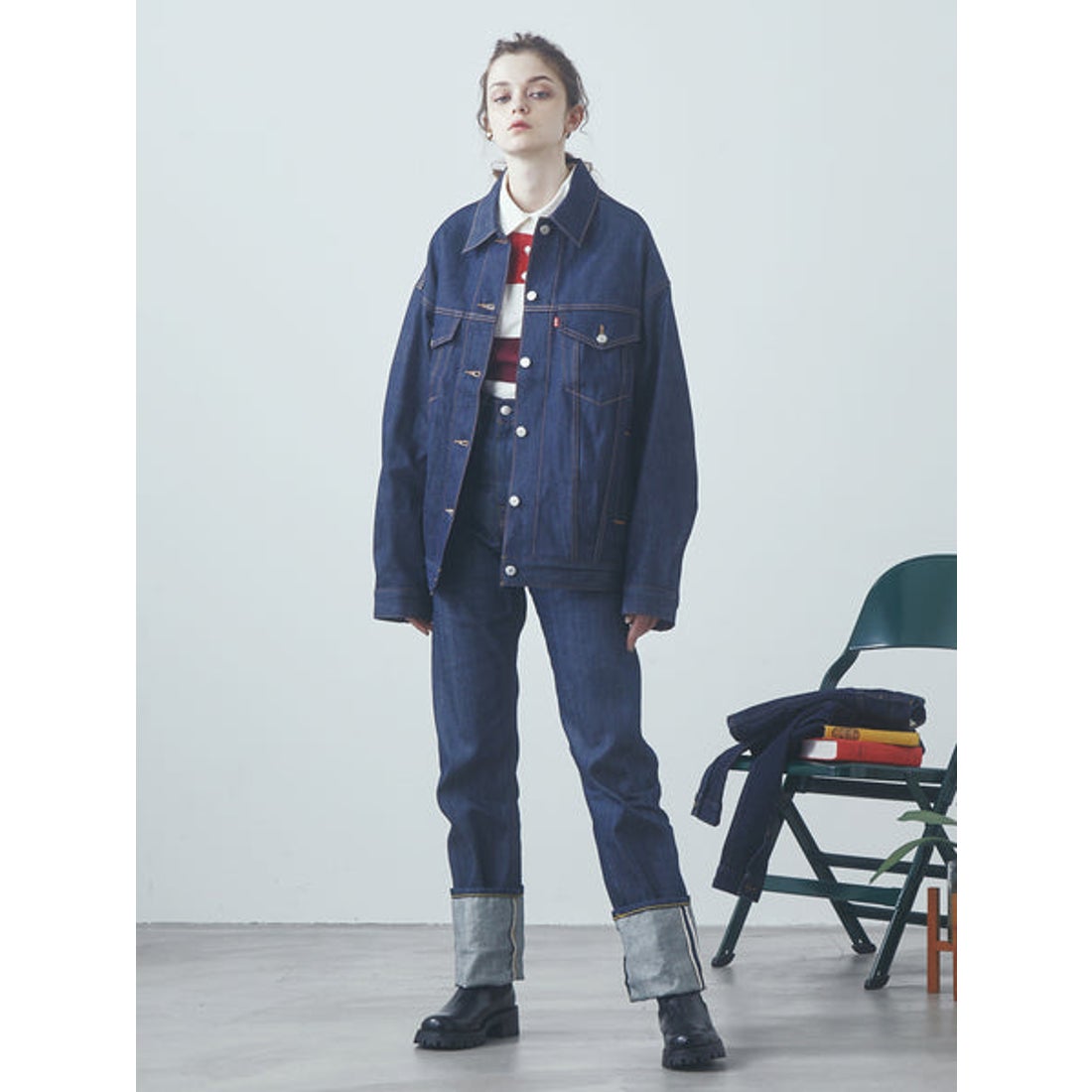 リーバイス LEVI'S JAPAN LIMITED XL TRUCKER JACKET （Dark Indigo
