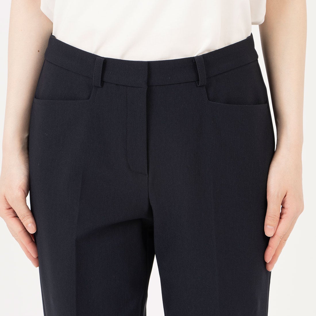 ランバン スポール LANVIN SPORT 裏起毛フルレングスパンツ【保温