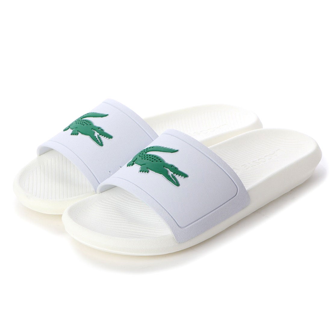 ラコステ LACOSTE メンズサンダル CROCO SLIDE （WHITE