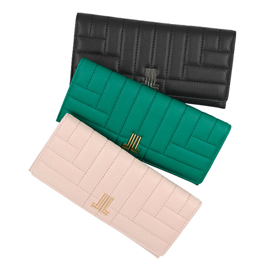 ランバン オン ブルー LANVIN en Bleu ベルシー コンパクト被せ長財布