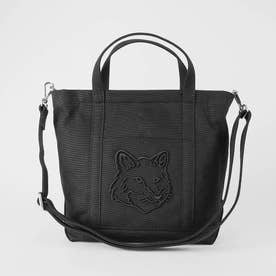 メゾンキツネ MAISON KITSUNE トートバッグ シェブロン キルテッド