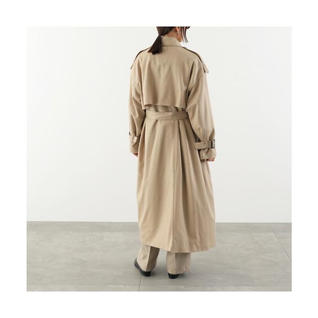 MAISON de R ウール トレンチコート 259212 （51/ベージュ