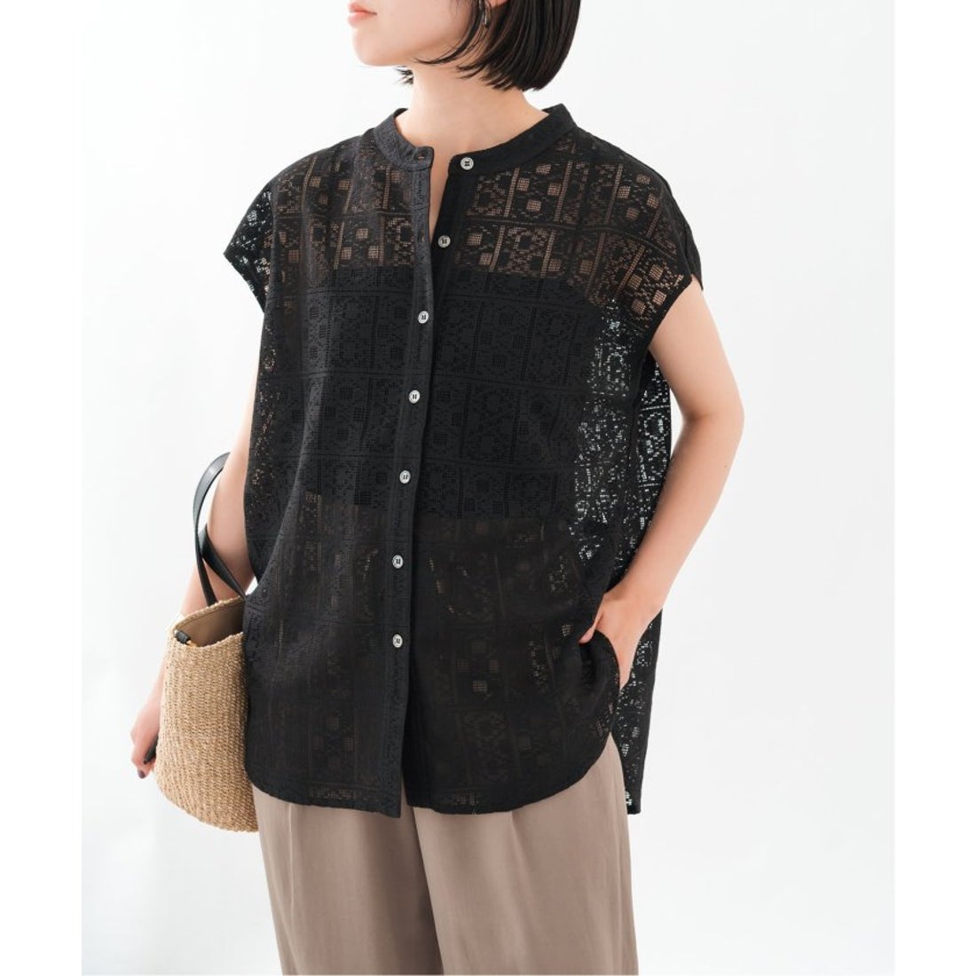 スピック＆スパン Spick & Span 《WEB限定予約》PEレースフレンチ