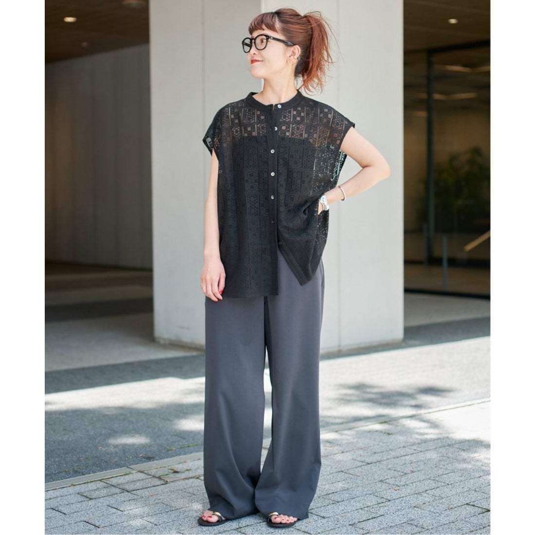 スピック＆スパン Spick & Span 《WEB限定予約》PEレースフレンチ