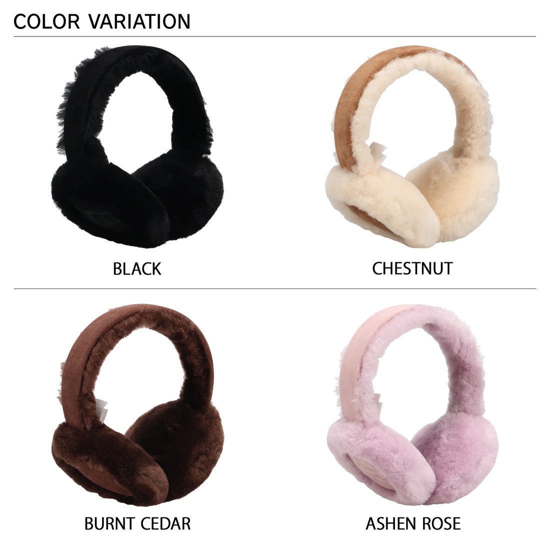 アグ UGG イヤーマフ 耳当て イヤーウォーマー イヤーマフラー ファー