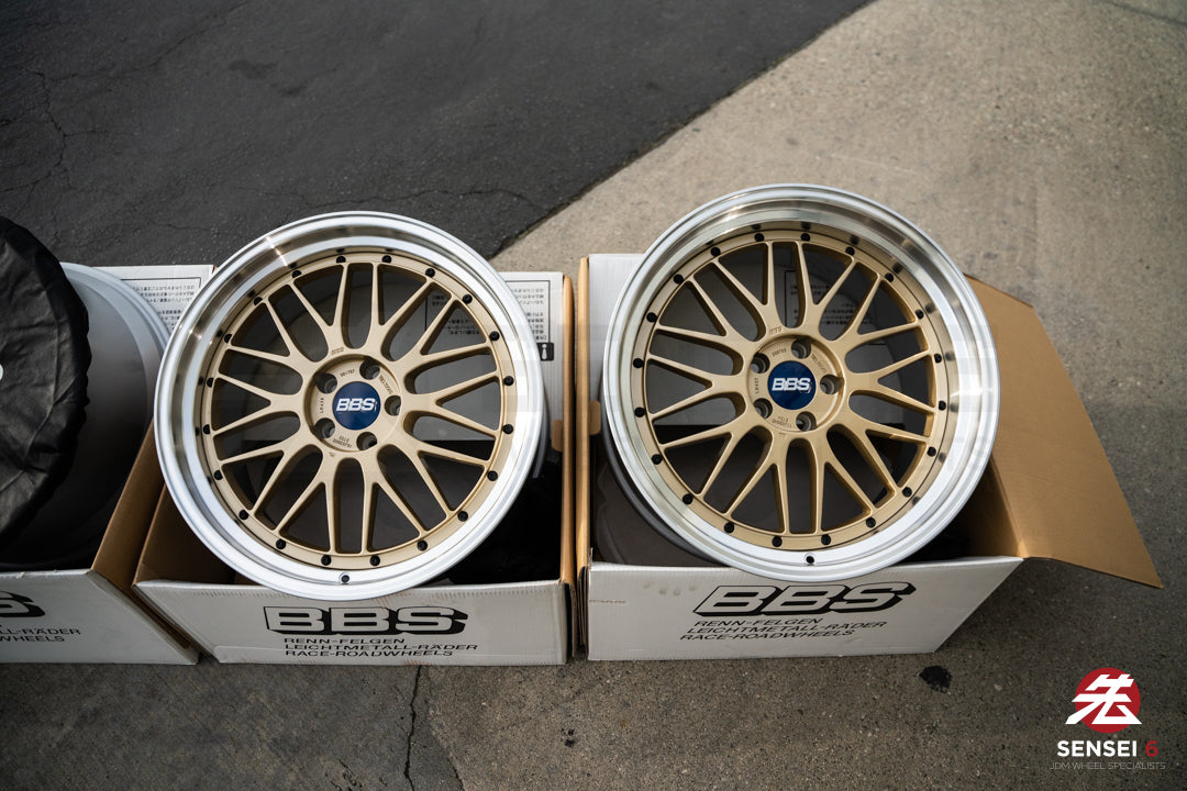 BBS LM / 20x10 +22, 20x11 +24 / 5x112 / Gold – Sensei 6