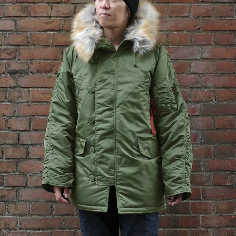 迷彩 N-3B ALPHA INDUSTRIES Sサイズ ミリタリーショップ専門店 SWAT t*a様