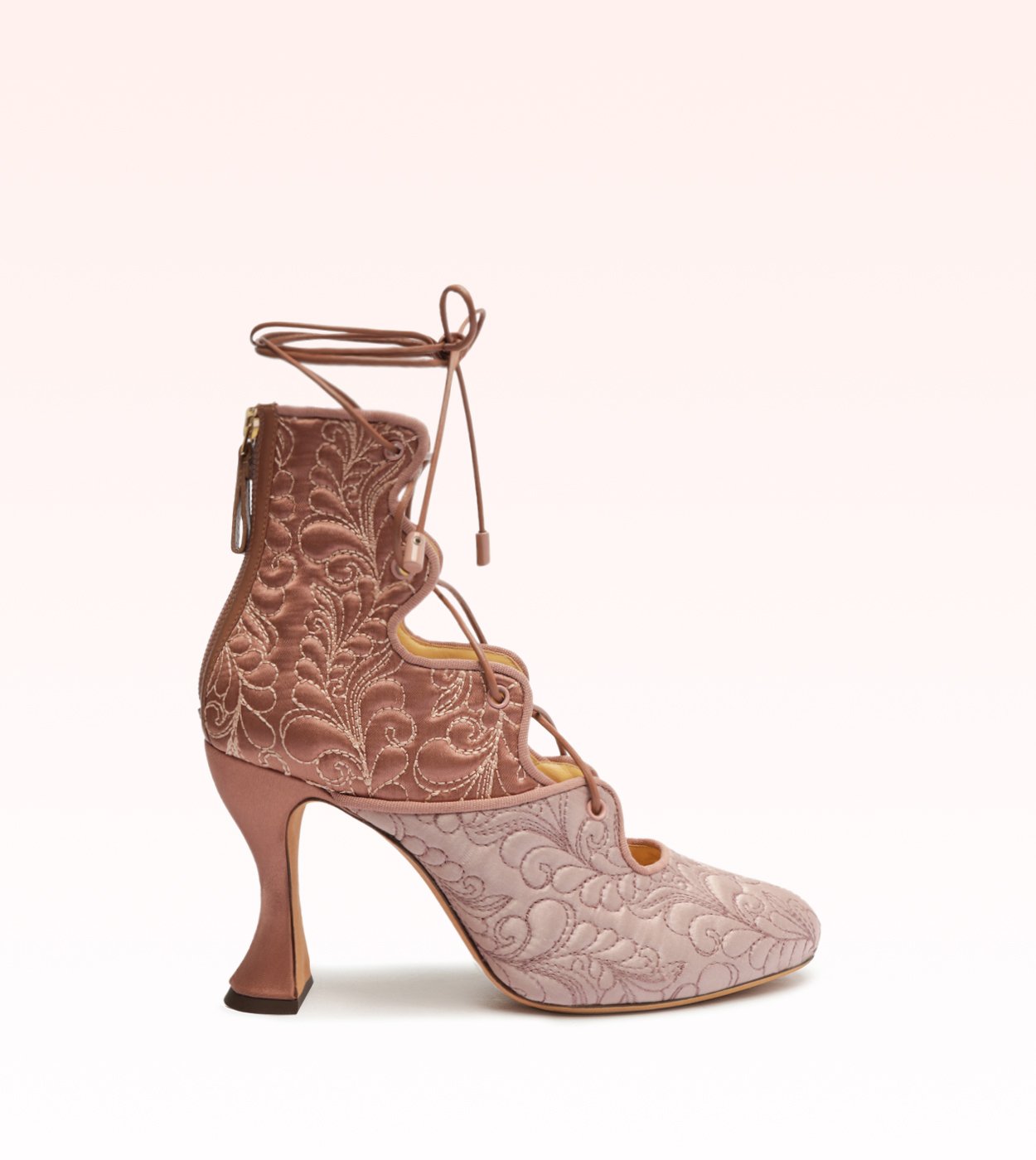 Artemis Lace Up 90 Cashmere Pink | Alexandre Birman